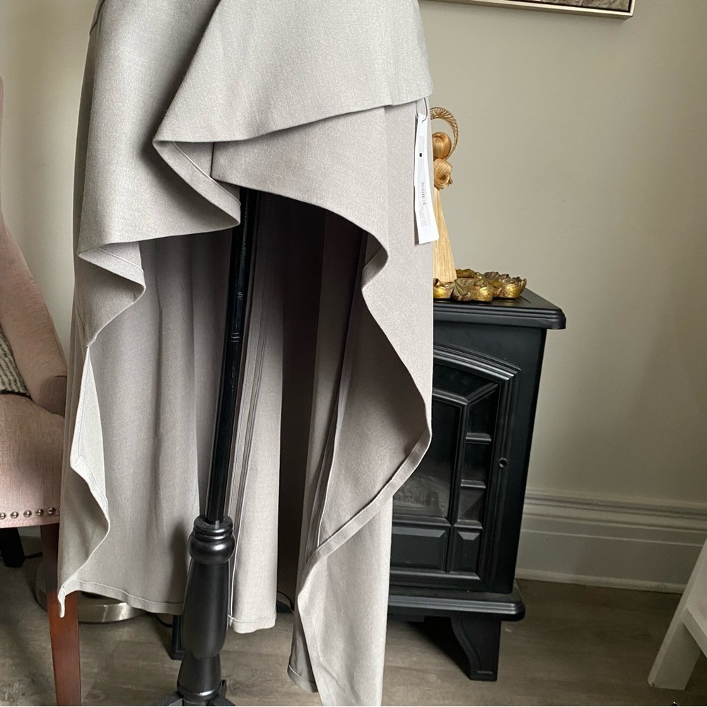 ADEAM GRAY RUNWAY CASCADE TUNIC TOP - Picture 6 of 16